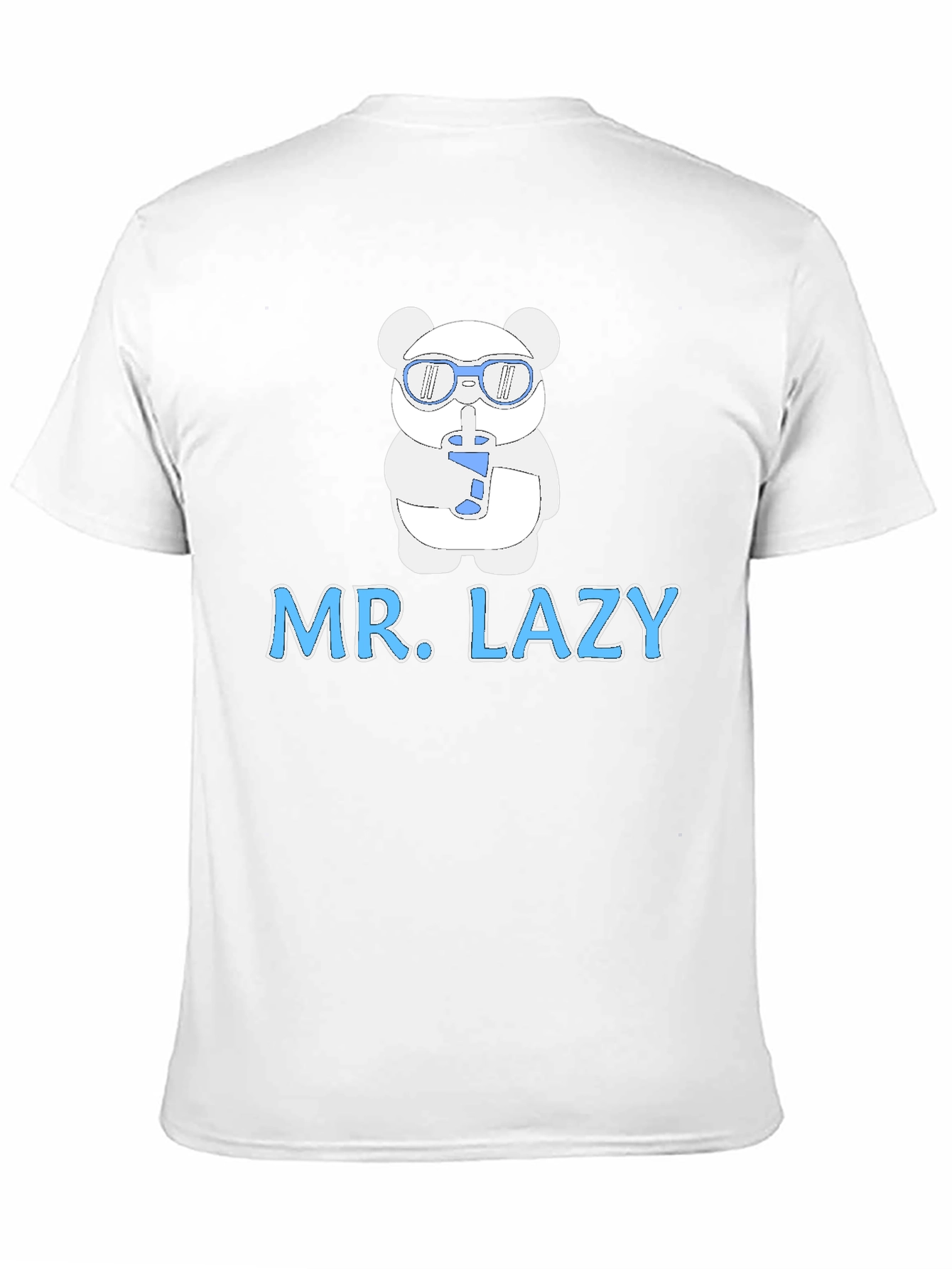 Mr. Lazy T-Shirt: Cool Panda Design