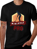 Mini Golf Pro T-Shirt - Golfer Tee