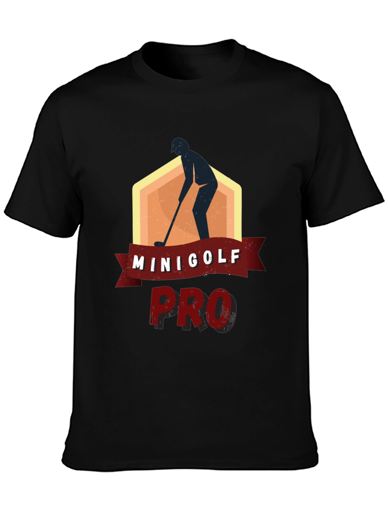 Mini Golf Pro T-Shirt - Golfer Tee