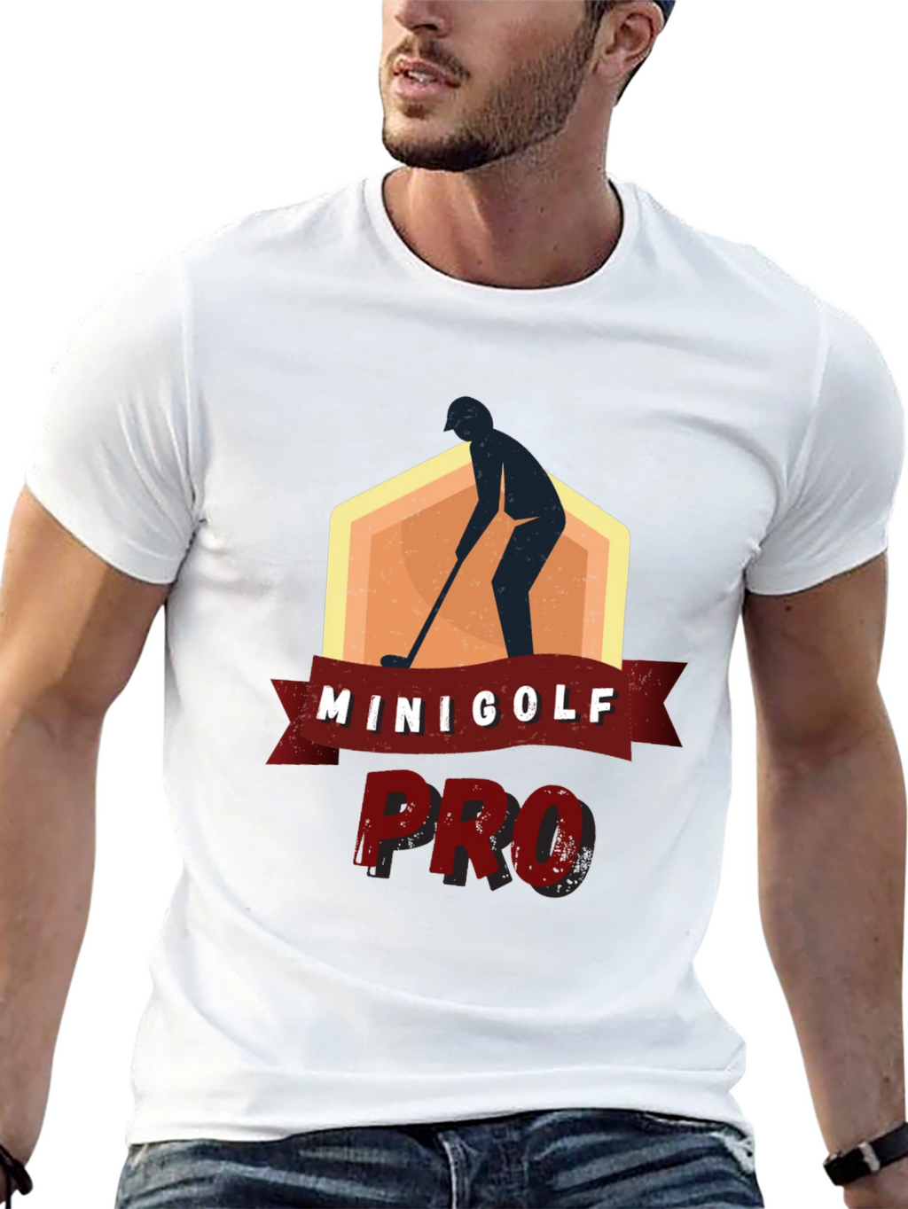 Mini Golf Pro T-Shirt - Golfer Tee
