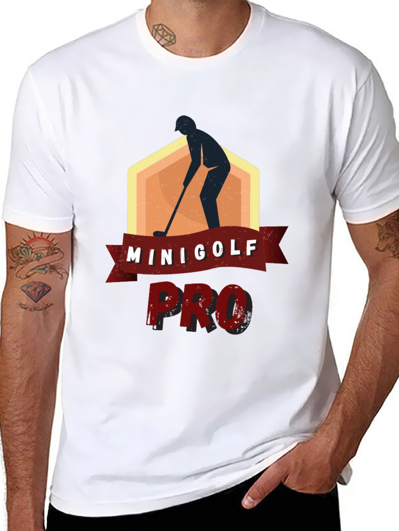 Mini Golf Pro T-Shirt - Golfer Tee