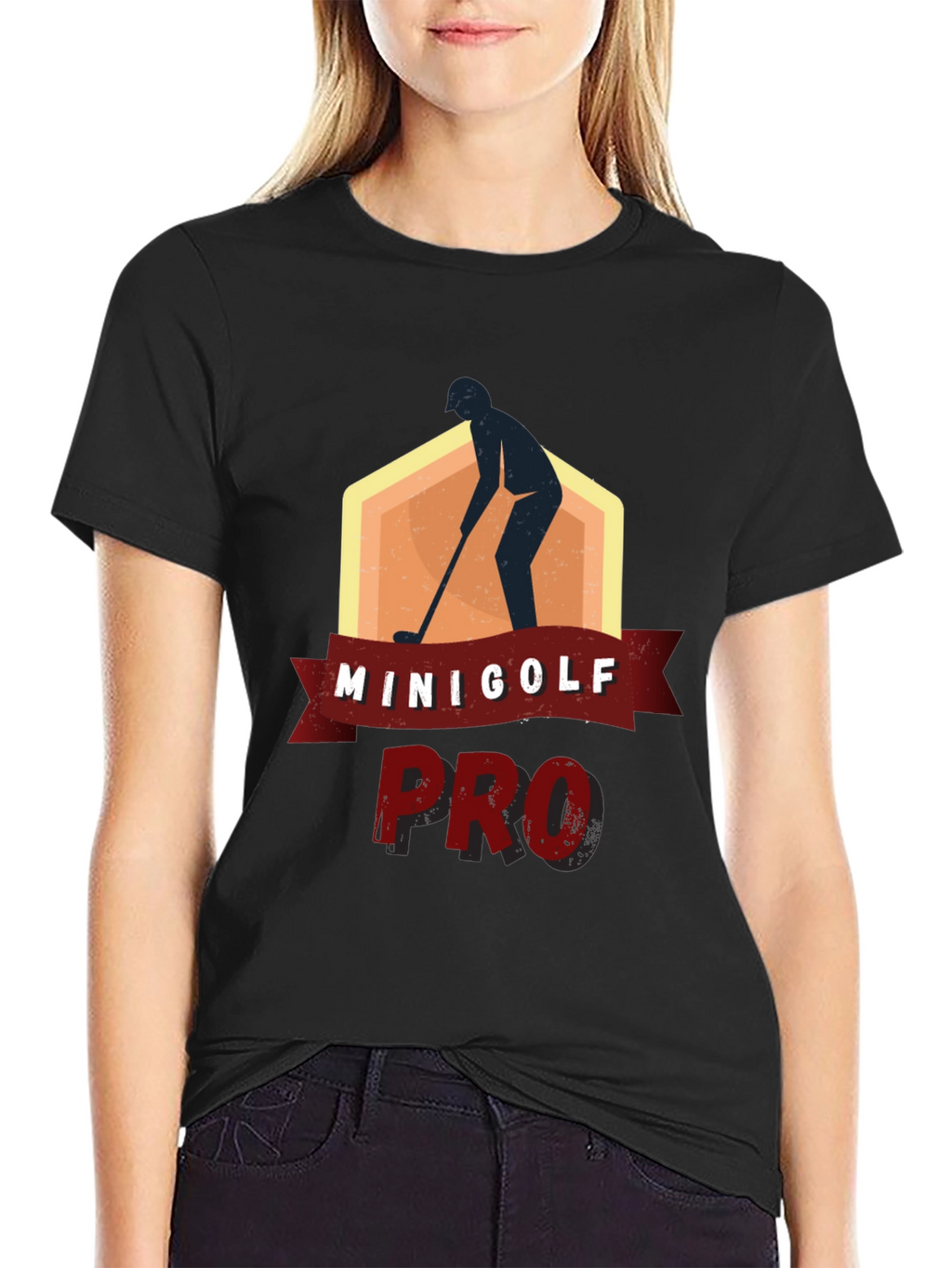 Mini Golf Pro T-Shirt - Golfer Tee