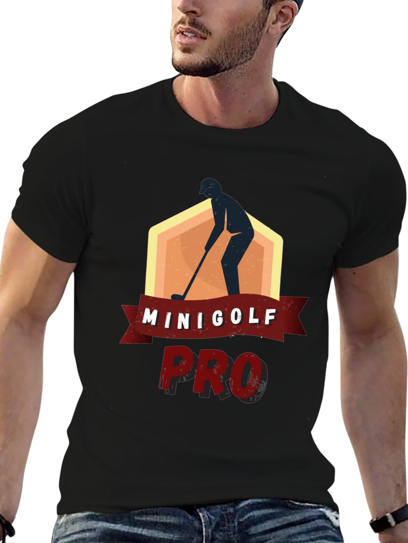 Mini Golf Pro T-Shirt - Golfer Tee
