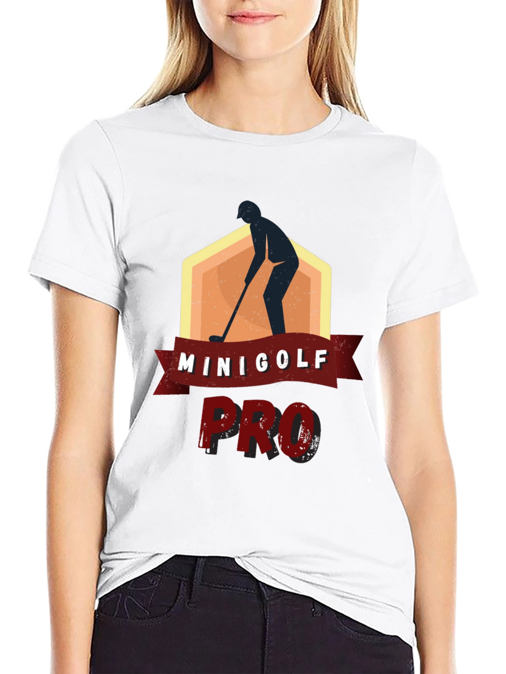 Mini Golf Pro T-Shirt - Golfer Tee