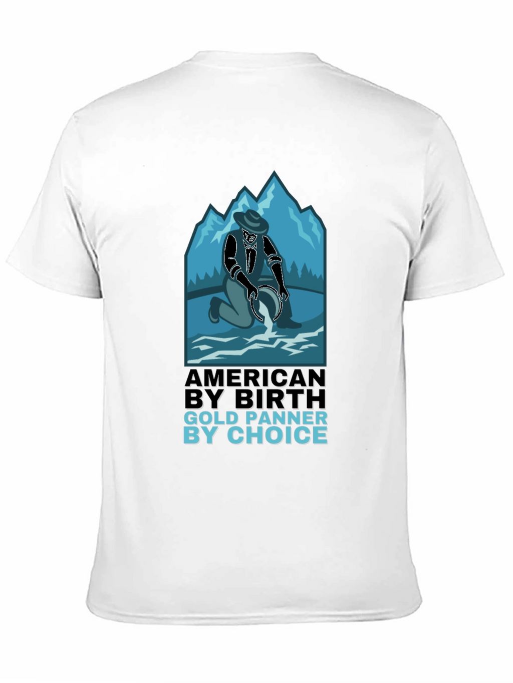 American Gold Panner Graphic Tee