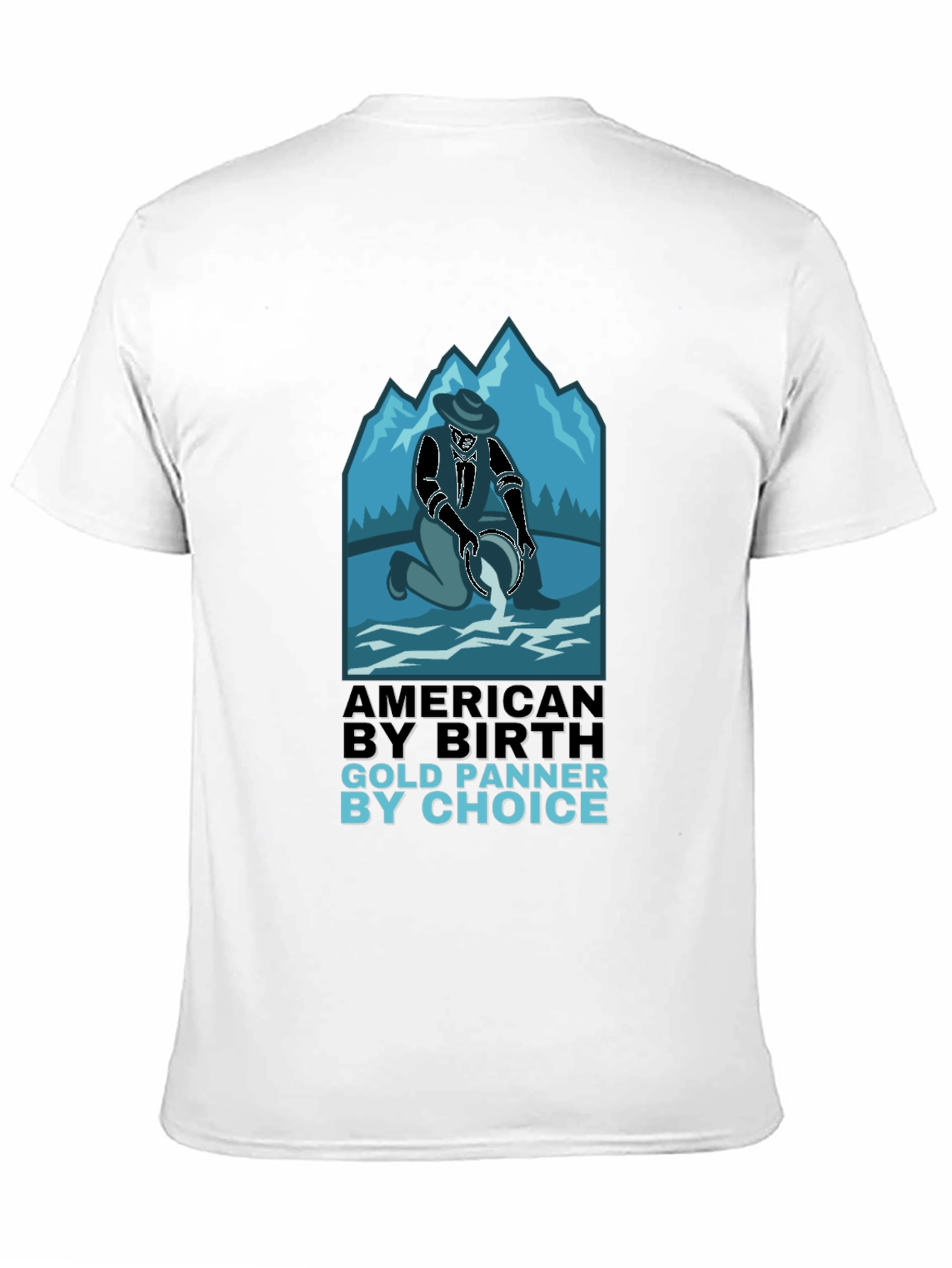 American Gold Panner Graphic Tee