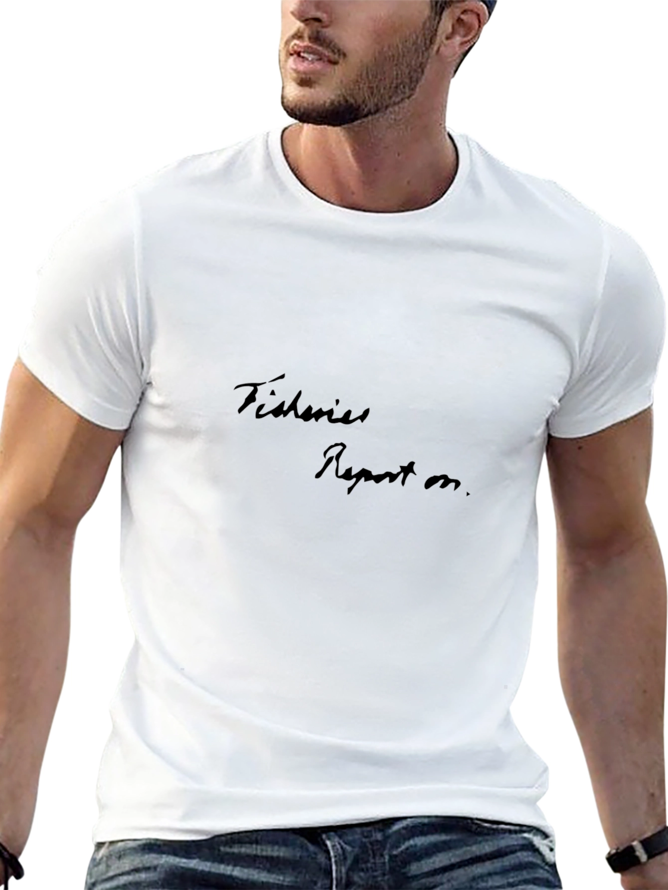 Fisheries Report Crew Neck T-Shirt