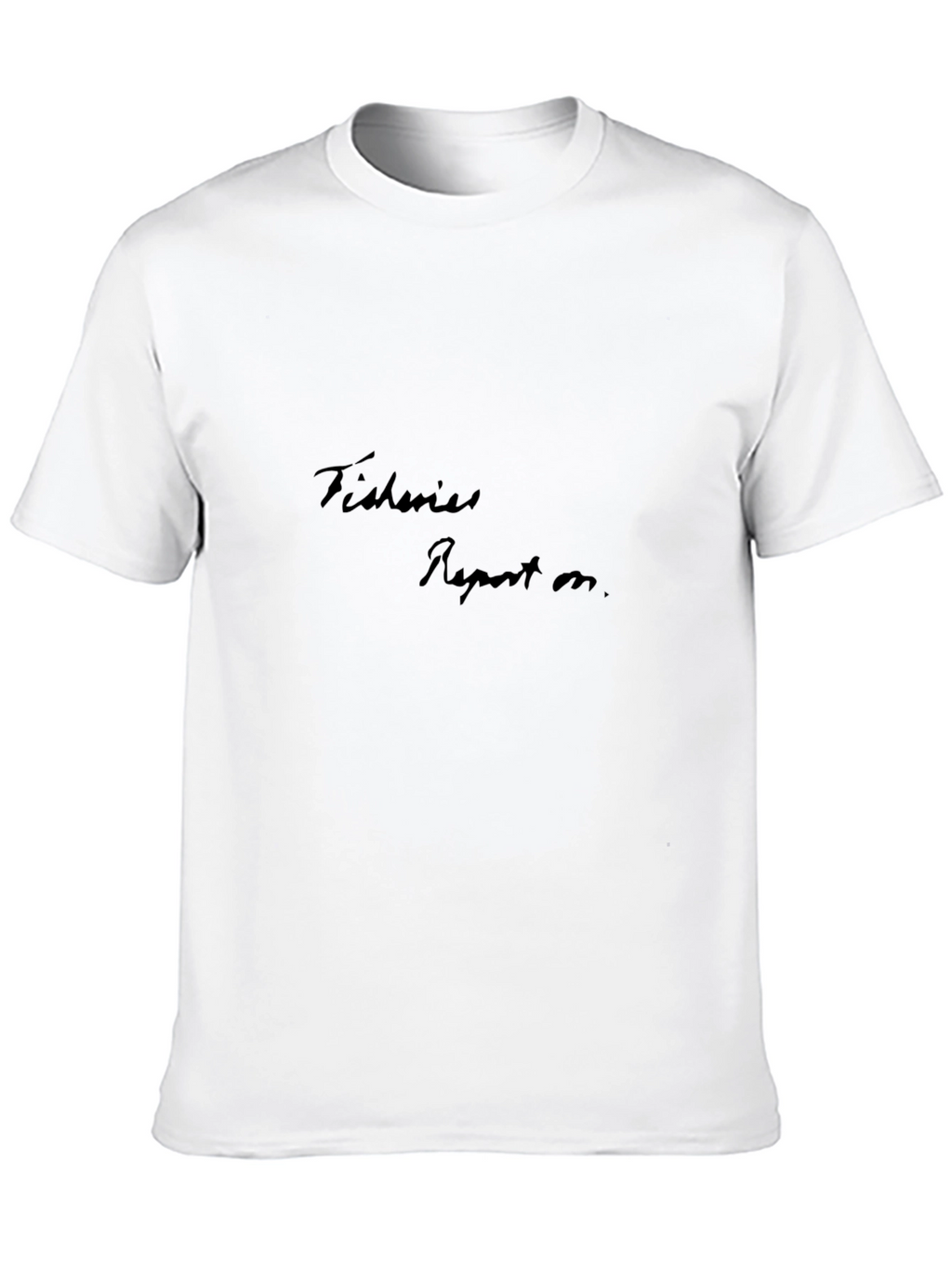 Fisheries Report Crew Neck T-Shirt