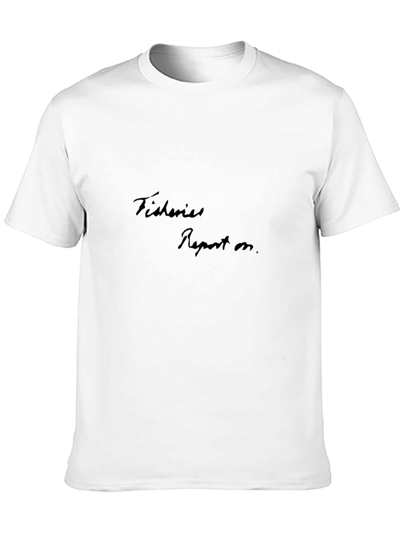 Fisheries Report Crew Neck T-Shirt