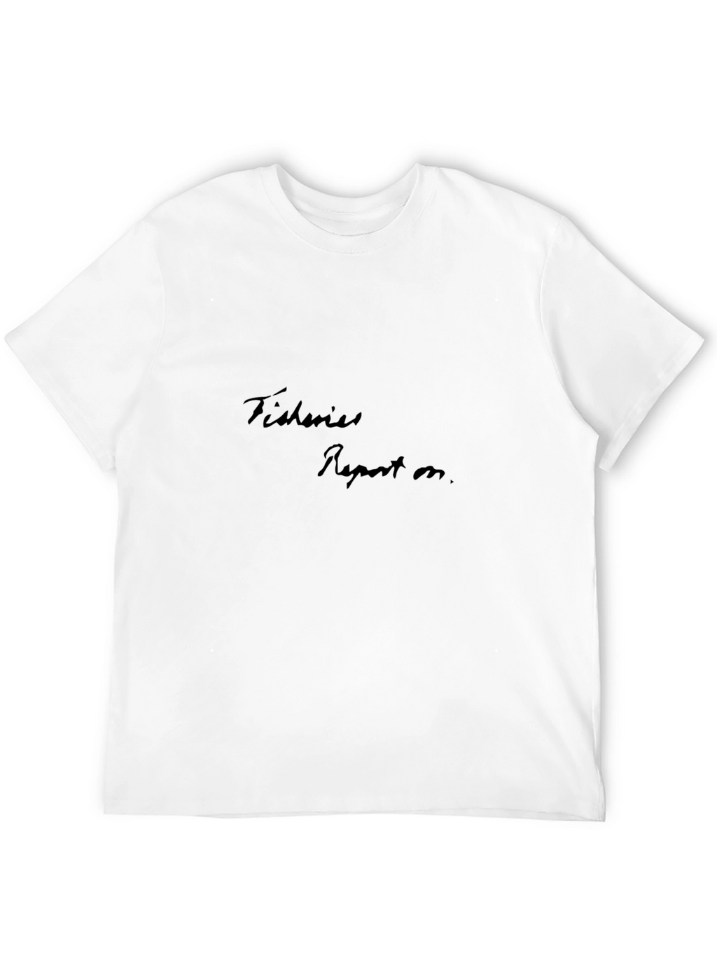 Fisheries Report Crew Neck T-Shirt