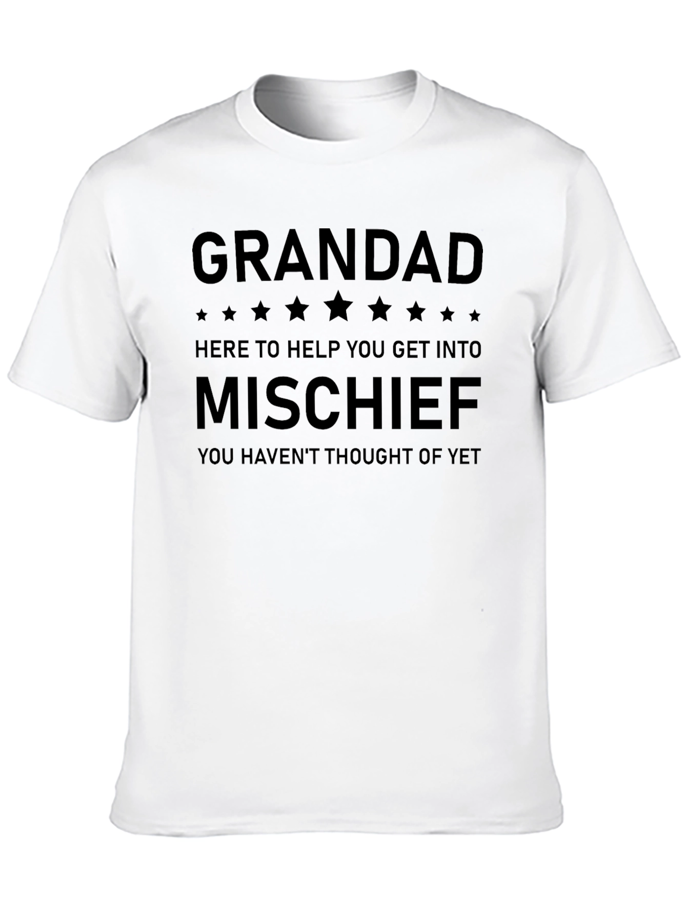 Grandad Mischief Black T-Shirt
