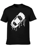 Black T-Shirt with Car Graphic Tee
