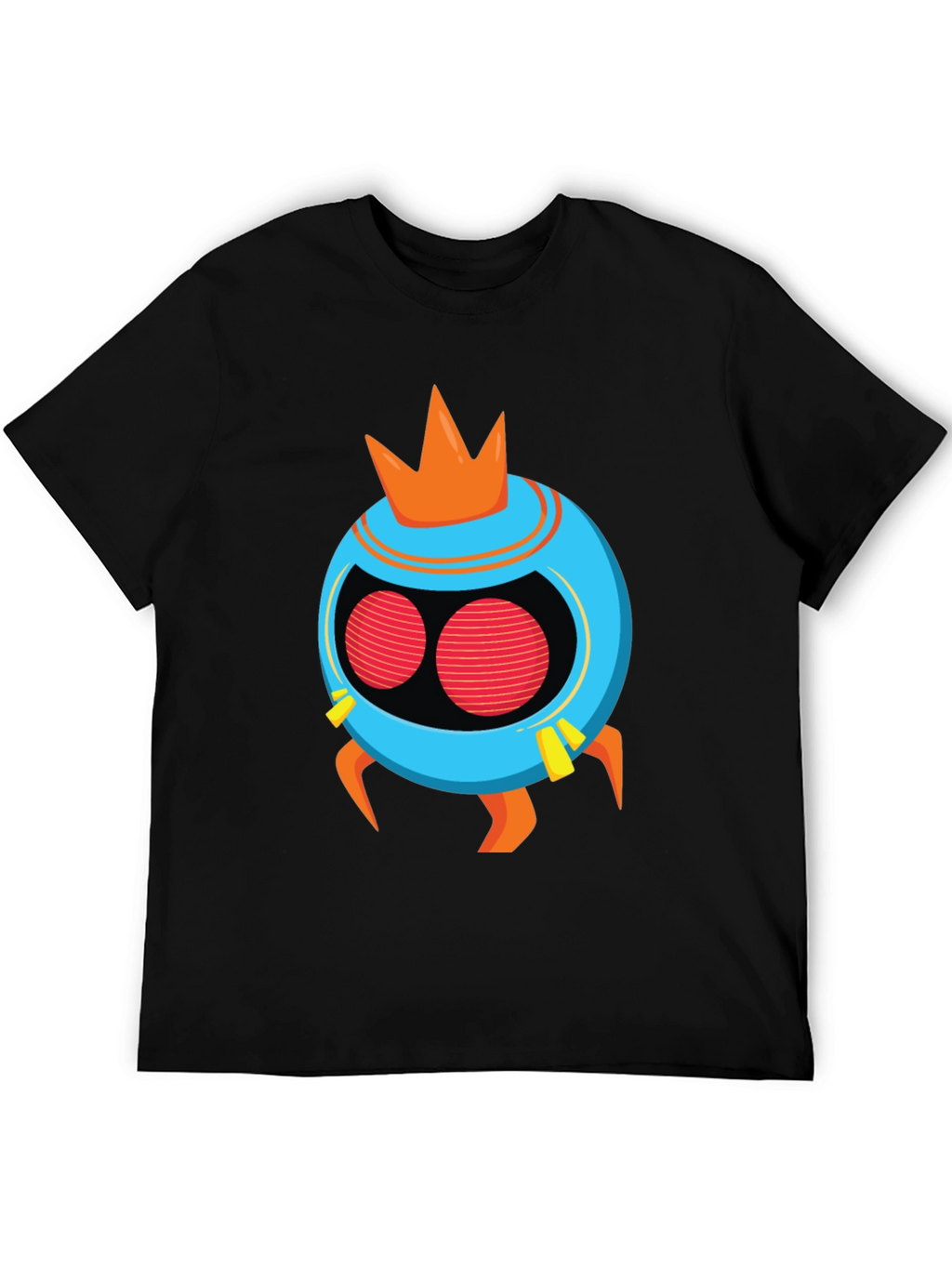 Funky Alien King Black T-Shirt