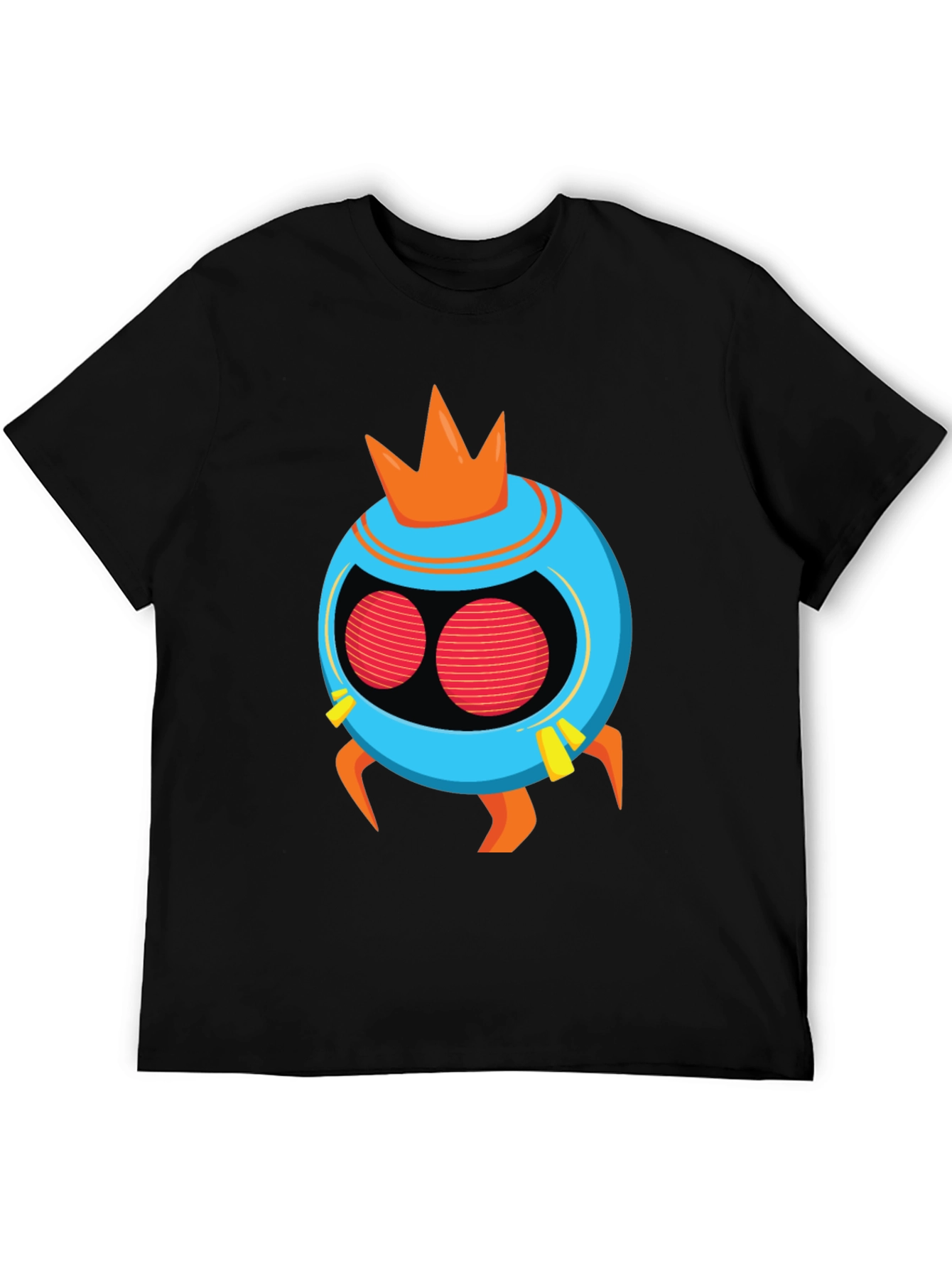 Funky Alien King Black T-Shirt