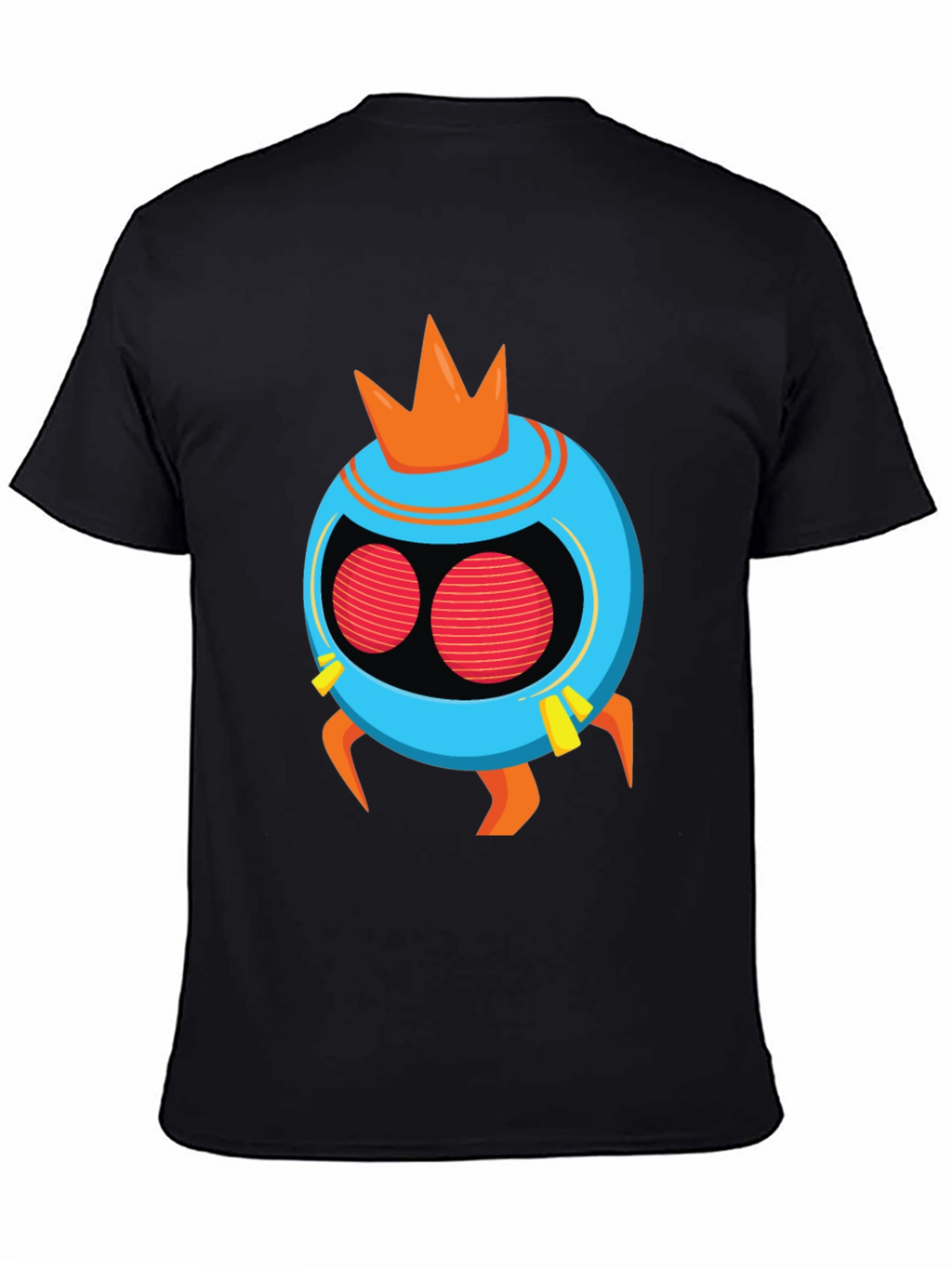 Funky Alien King Black T-Shirt