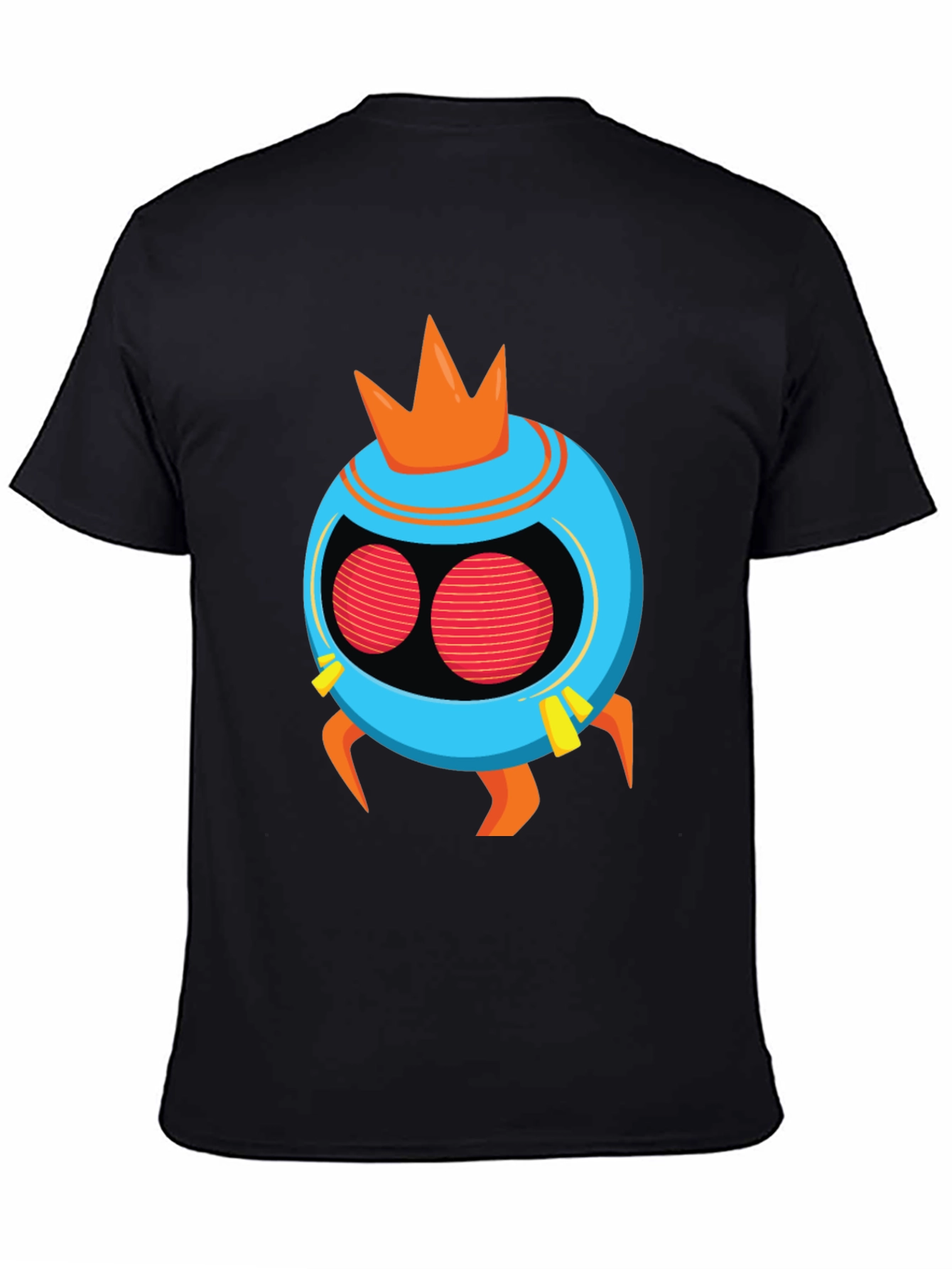 Funky Alien King Black T-Shirt