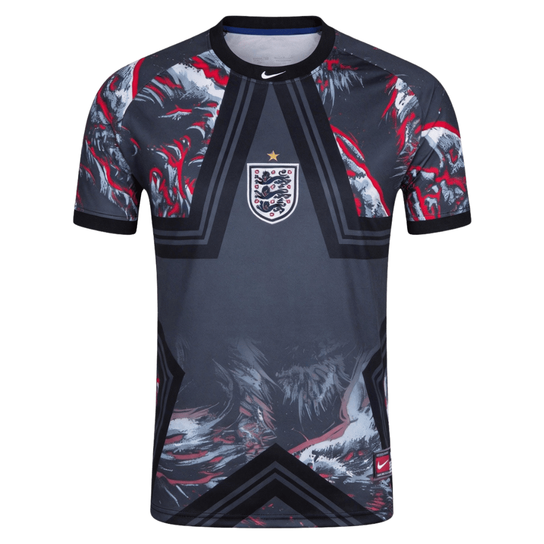 England Hollywood Keeper Soccer Jersey World Cup 2026 Black Front