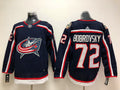 Men's Columbus Blue Jackets Sergei Bobrovsky #72 Navy Home Breakaway Player Jerseys
