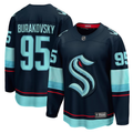Men's Seattle Kraken Andre Burakovsky #95 Navy Home Breakaway Player Jerseys
