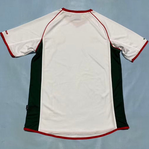 1998 Mexico White Retro Soccer Jersey Item NO.: 2145980 Back