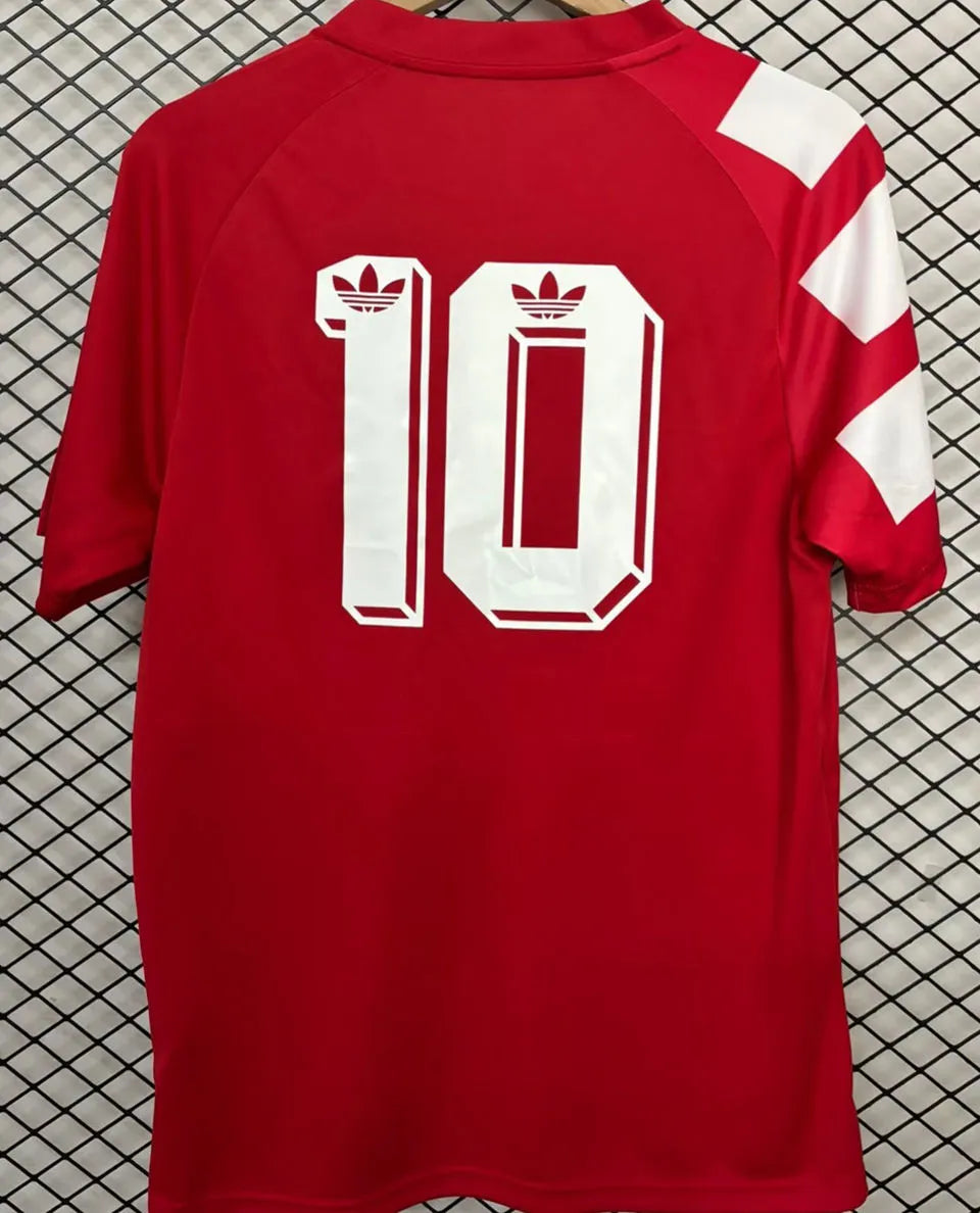 #10 Chile Home Red Retro Soccer Jersey 1994 带10号 Back