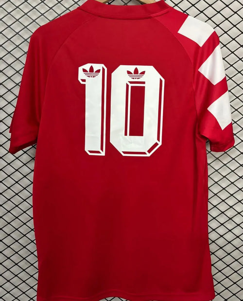 #10 Chile Home Red Retro Soccer Jersey 1994 带10号 Back