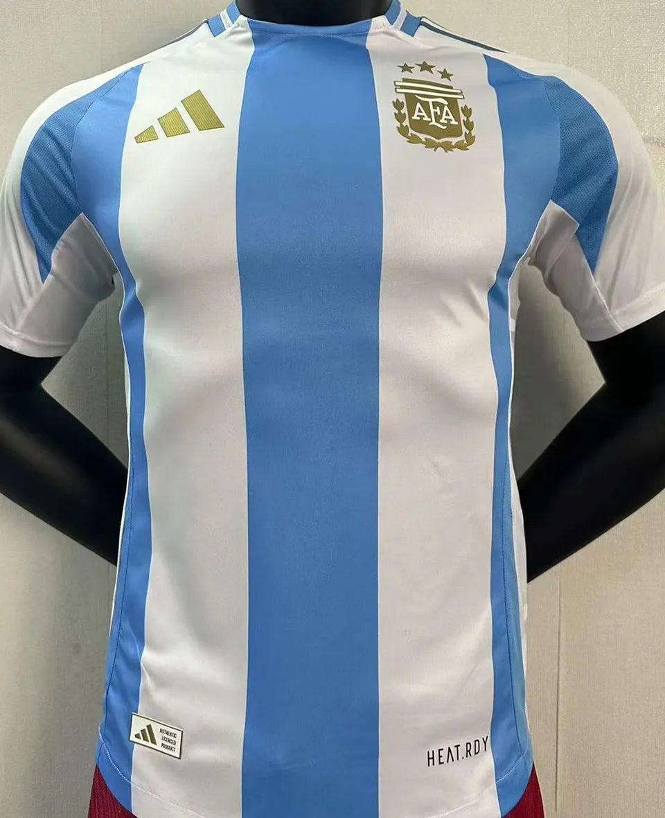 2024/25 Argentina Home Player Version Jersey （CONMEBOL COPA 2024 Version 美洲杯版） Front