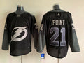 Men's Tampa Bay Lightning Brayden Point #21 Black Player Jerseys