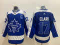 Men's Toronto Maple Leafs Wendel Clark #17 Blue Breakaway Player Jerseys