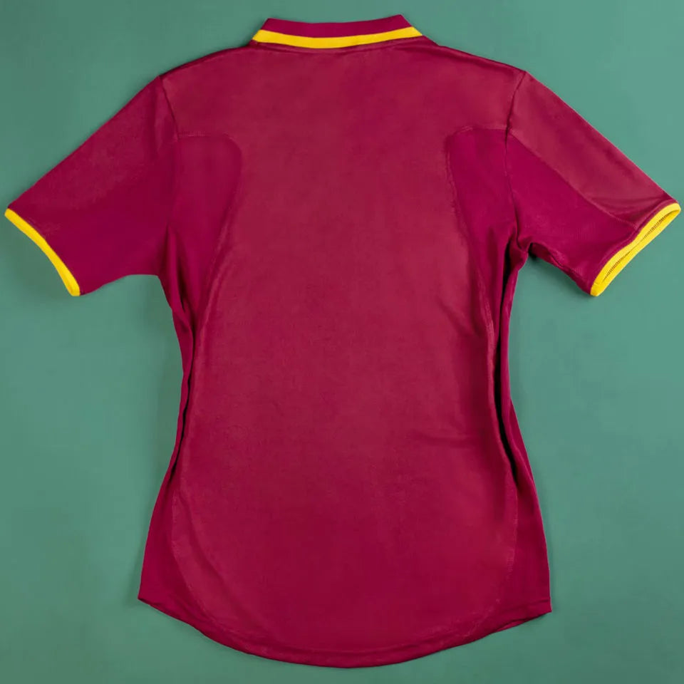 2000 Portugal Home Retro Soccer Jersey Detail 1