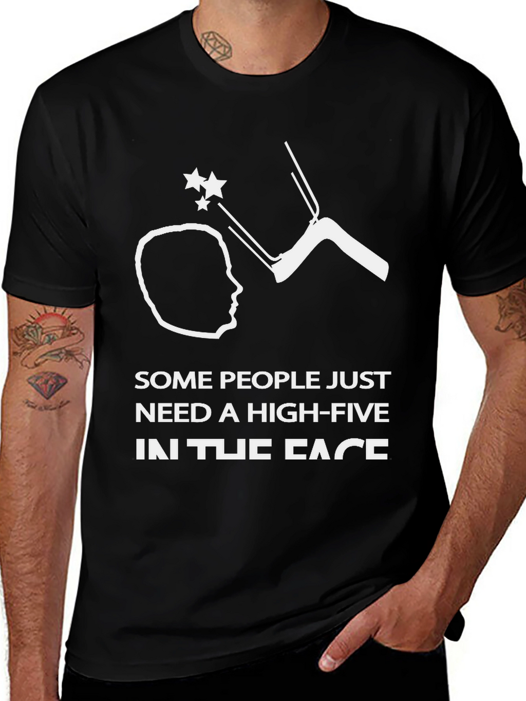 High-Five in the Face Graphic Tee