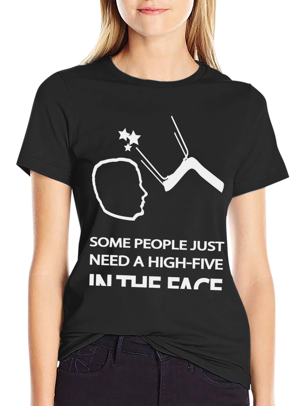 High-Five in the Face Graphic Tee