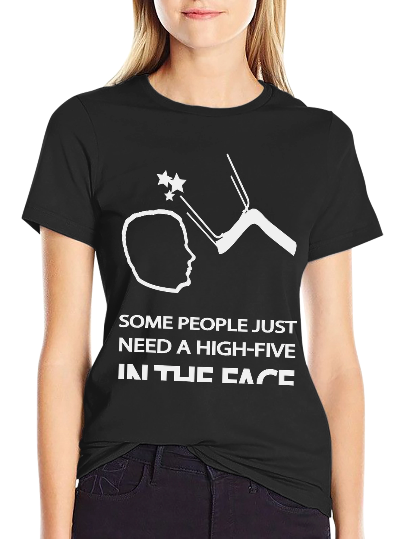 High-Five in the Face Graphic Tee