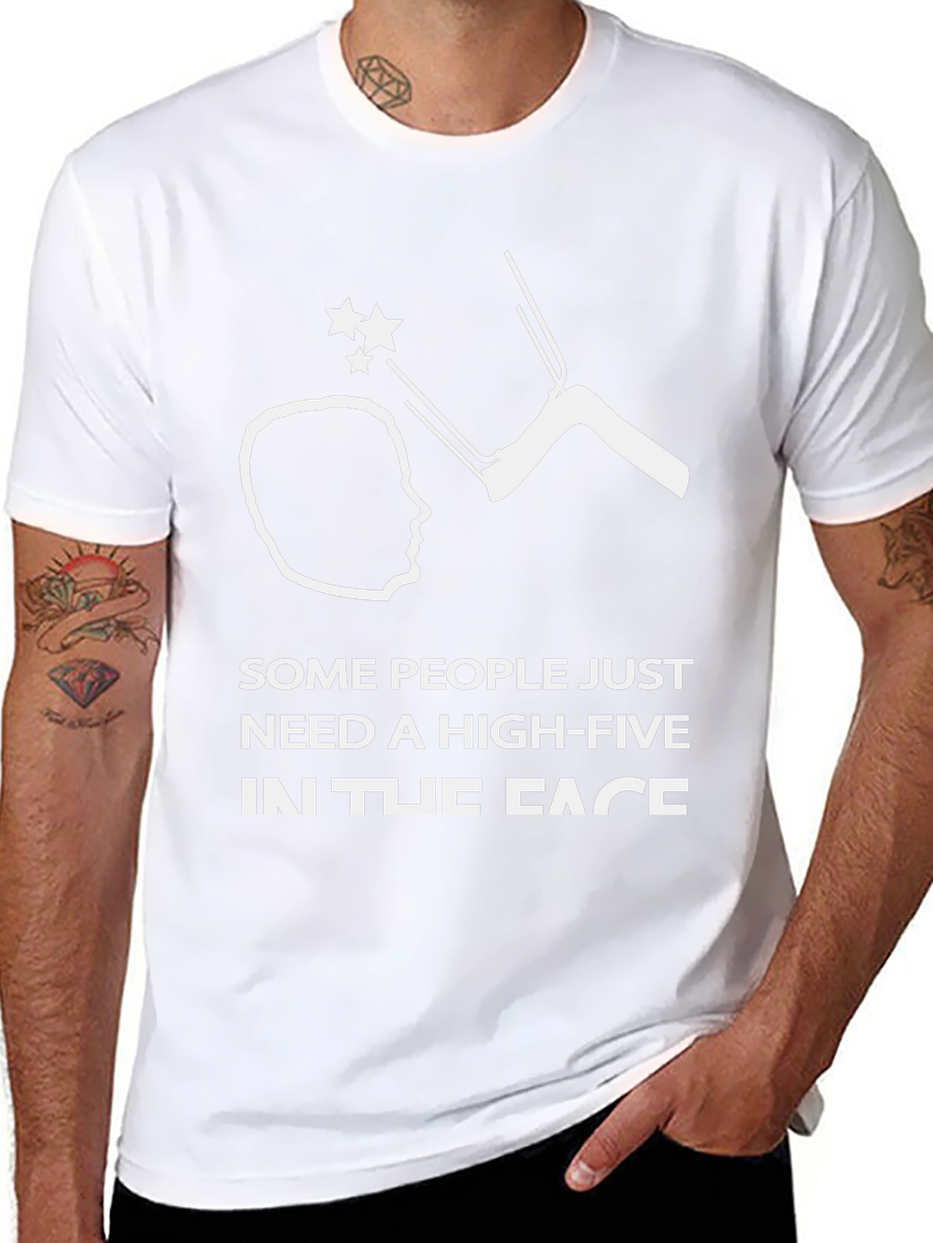 High-Five in the Face Graphic Tee