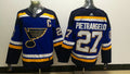Men's St. Louis Blues Alex Pietrangelo #27 Blue Home Breakaway Player Jerseys