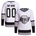 Men's Los Angeles Kings White Alternate 2021/22 Primegreen Authentic Custom Jerseys