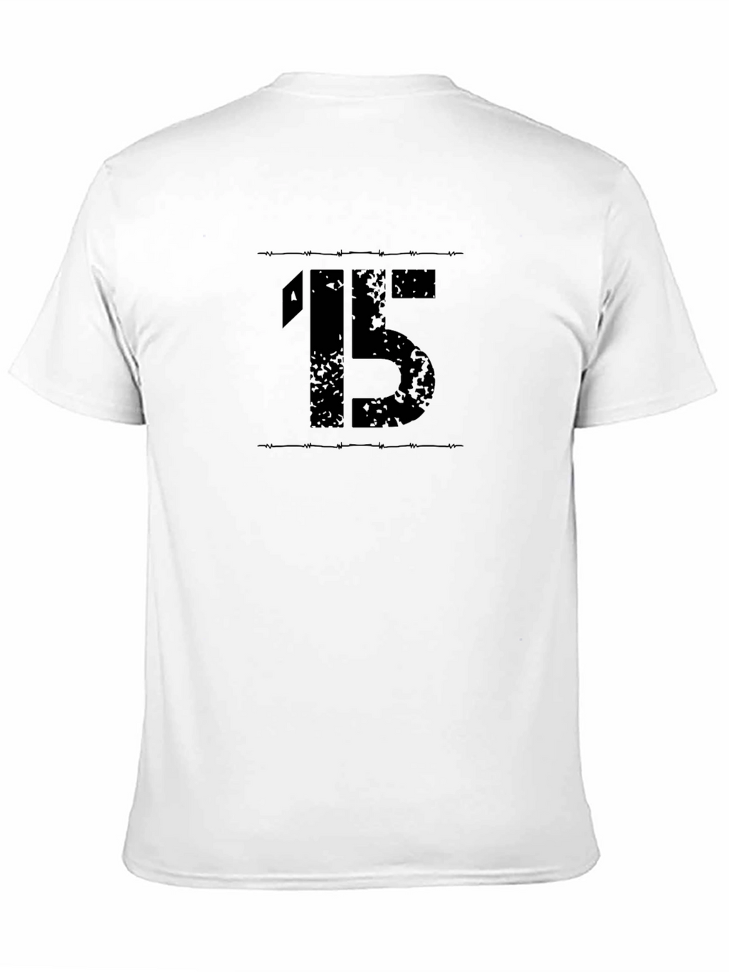 Mens Black 15 Graphic Tee