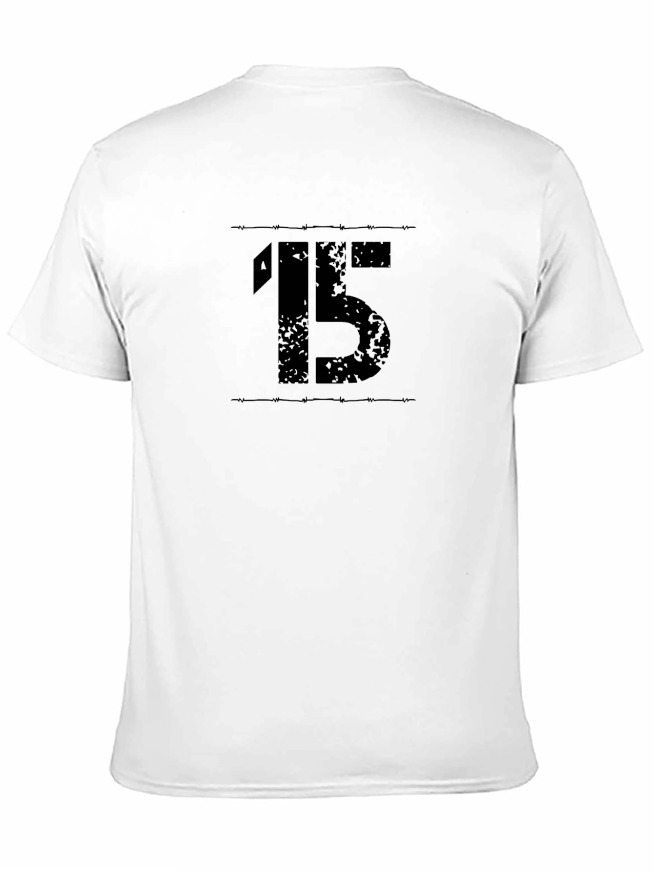 Mens Black 15 Graphic Tee