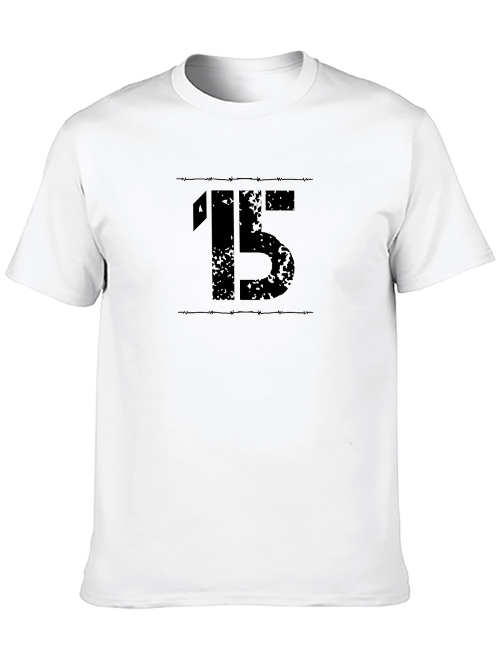 Mens Black 15 Graphic Tee