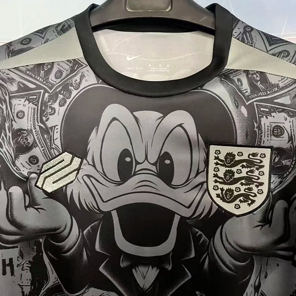 2026 England Special Edition Fans Soccer Jersey 唐老鸭 Detail 1