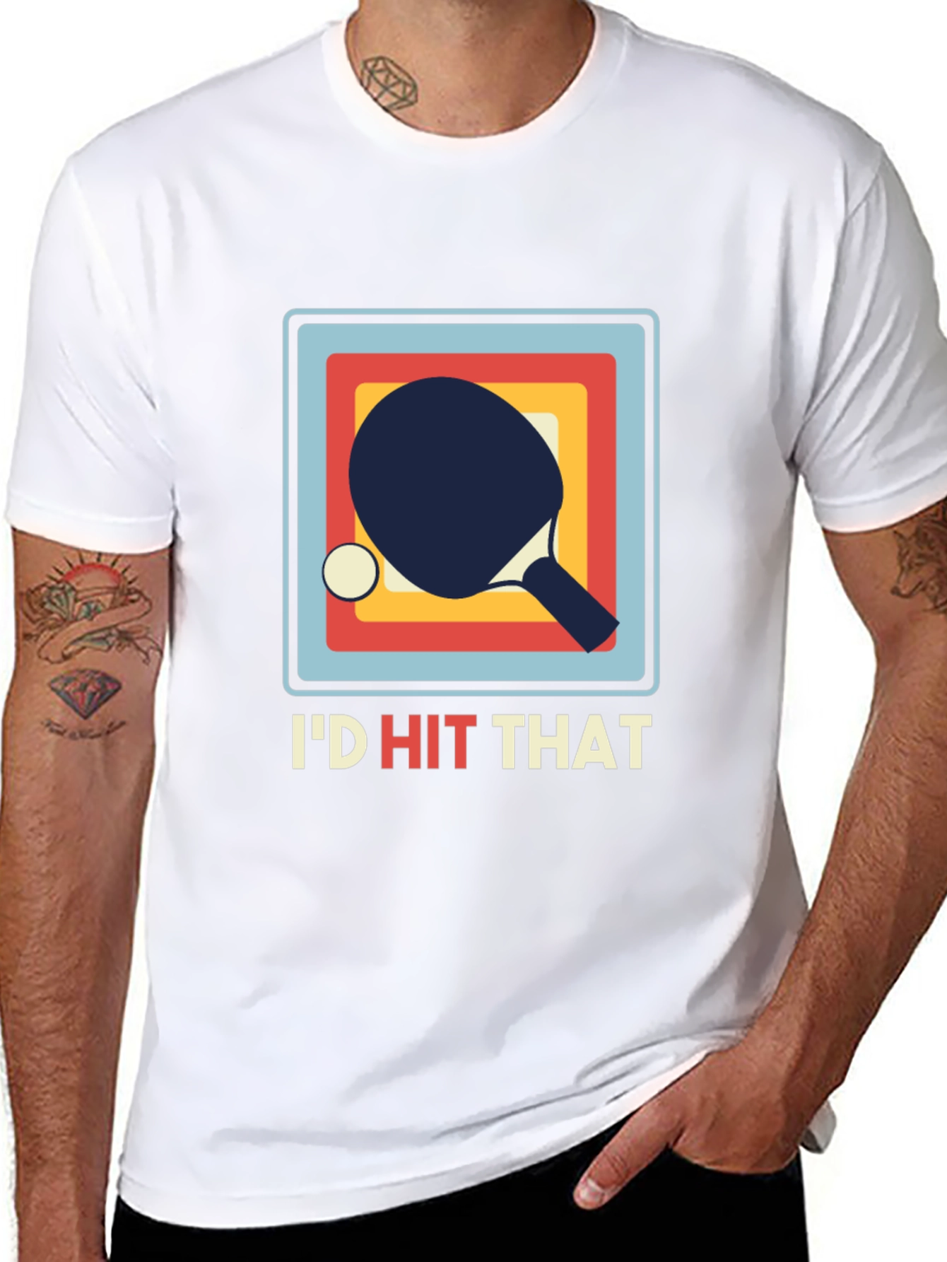 Id Hit That Ping Pong T-Shirt