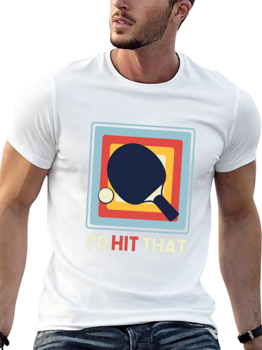 Id Hit That Ping Pong T-Shirt