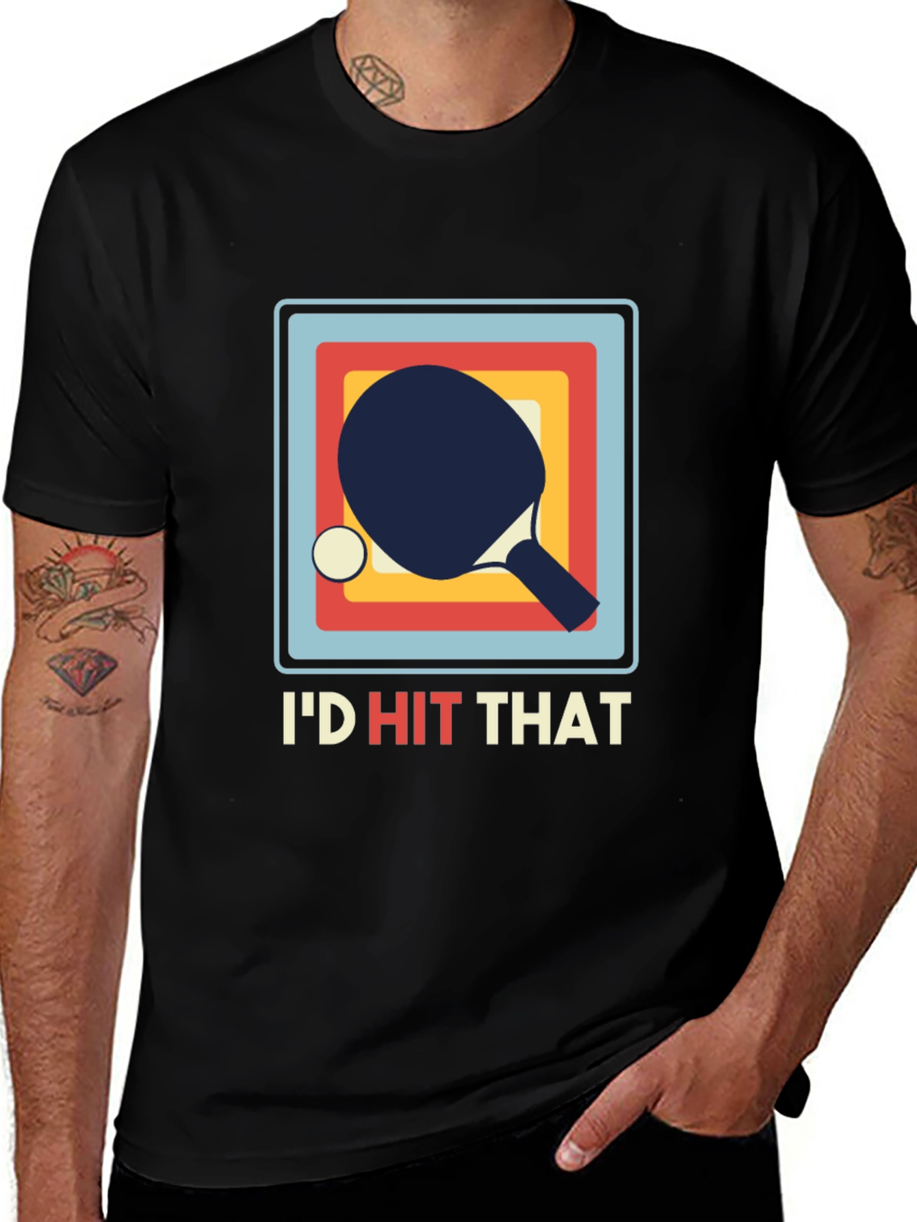 Id Hit That Ping Pong T-Shirt