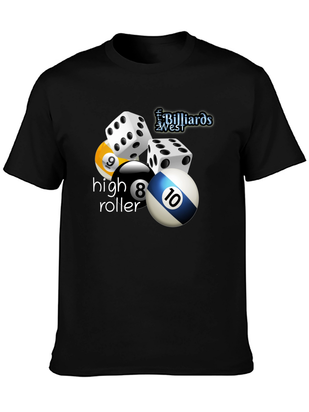 High Roller Billiards T-Shirt