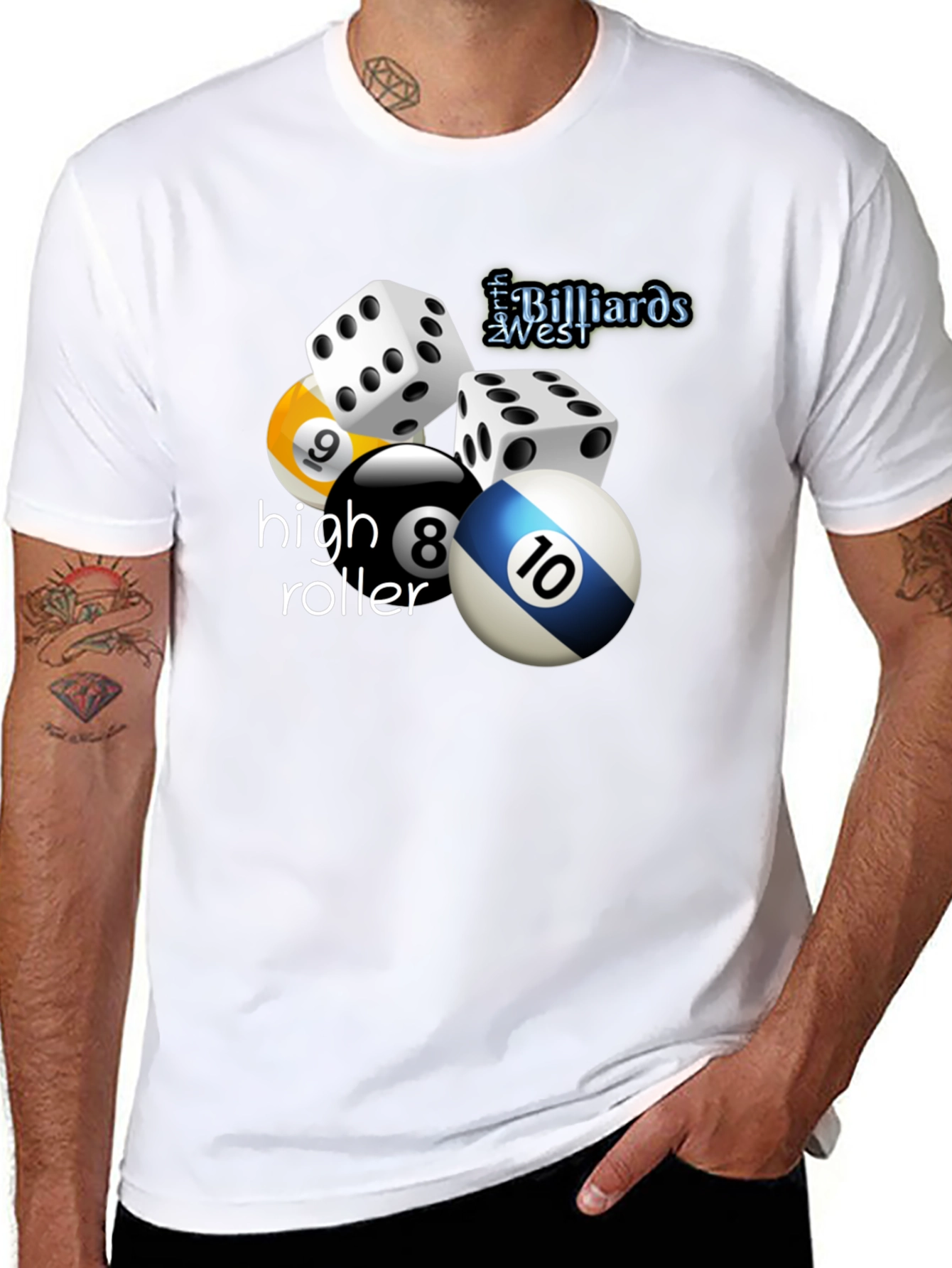 High Roller Billiards T-Shirt