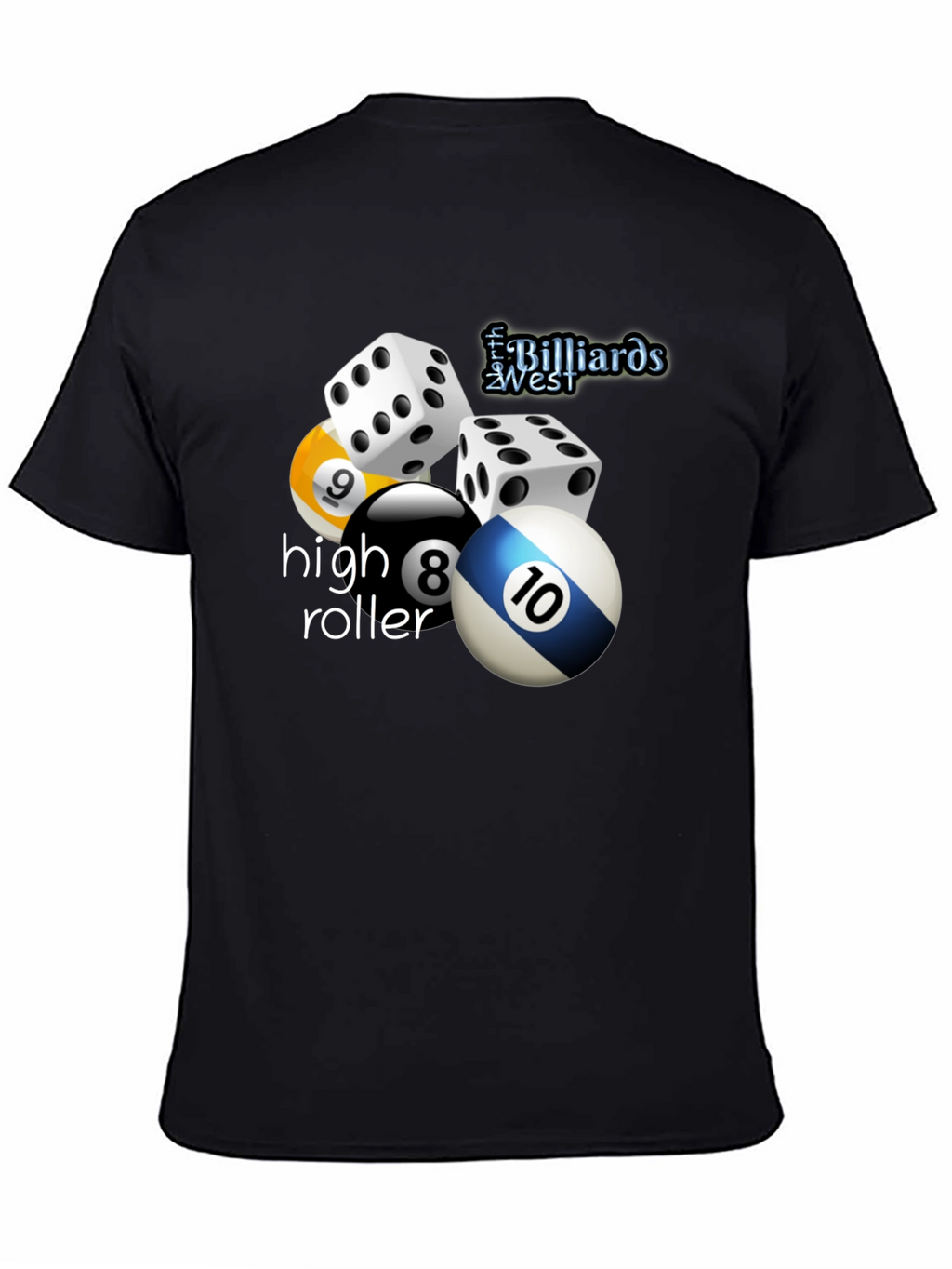 High Roller Billiards T-Shirt