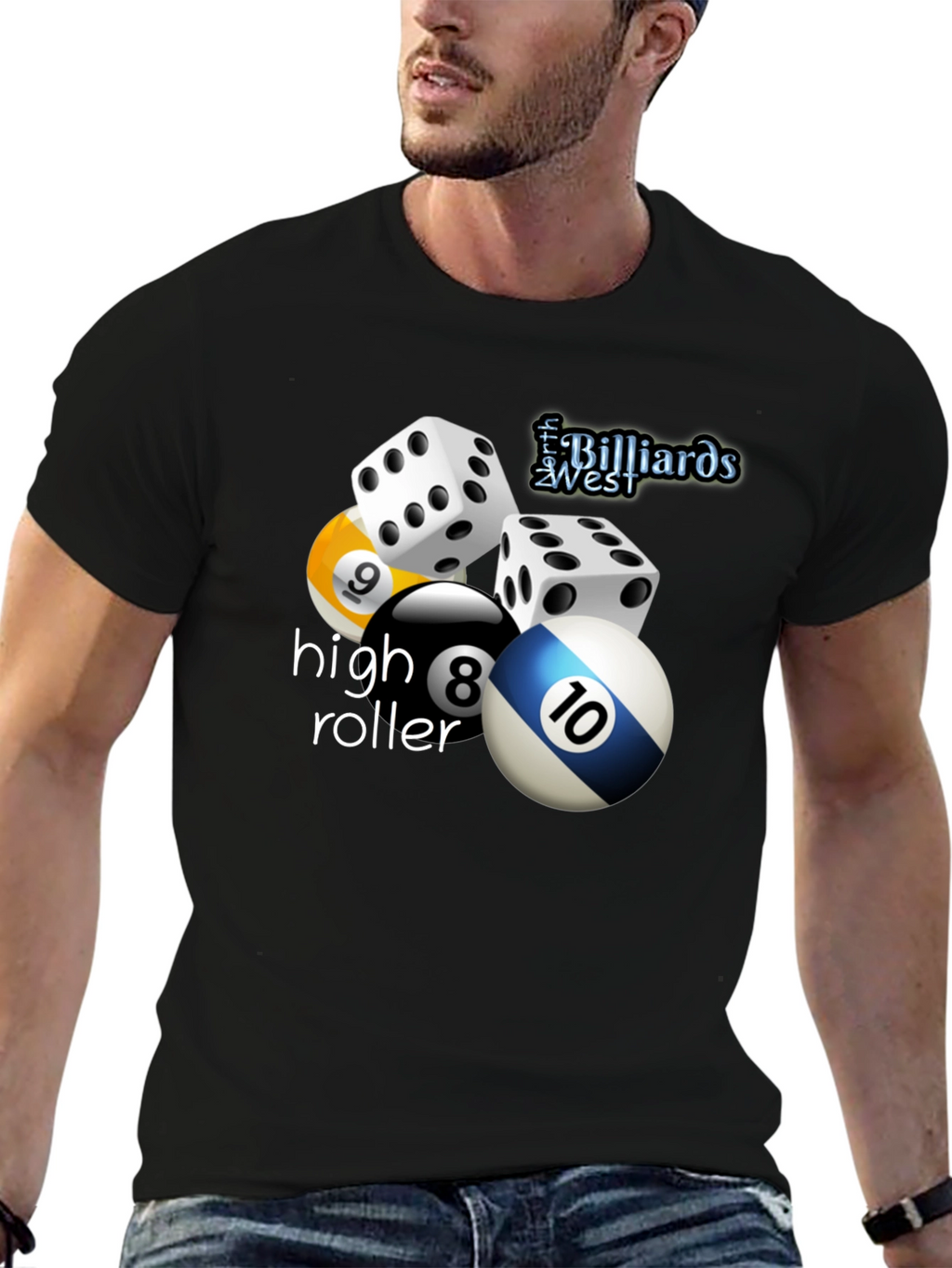 High Roller Billiards T-Shirt