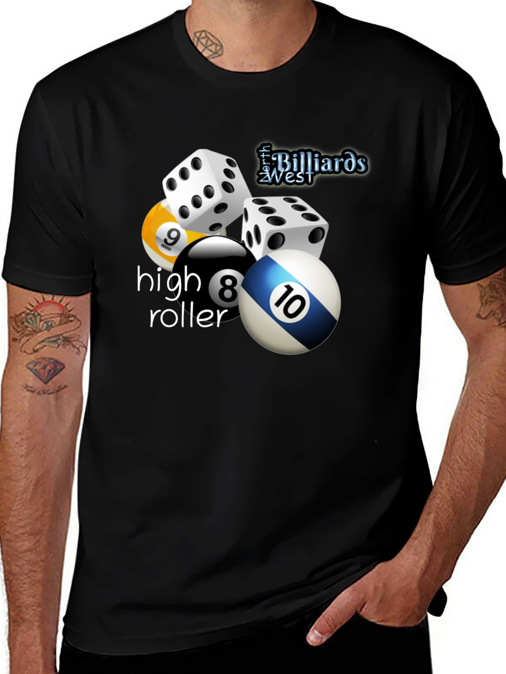 High Roller Billiards T-Shirt