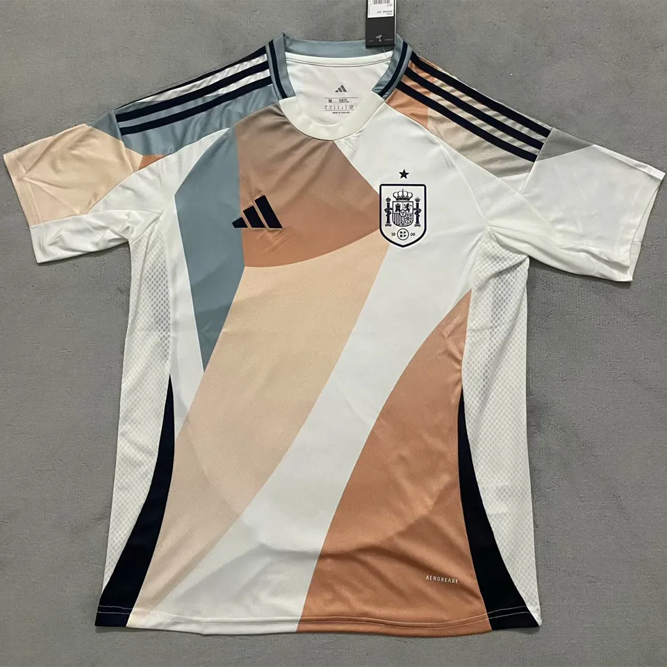 2025/26 Spain Away Fans Soccer Jersey Front