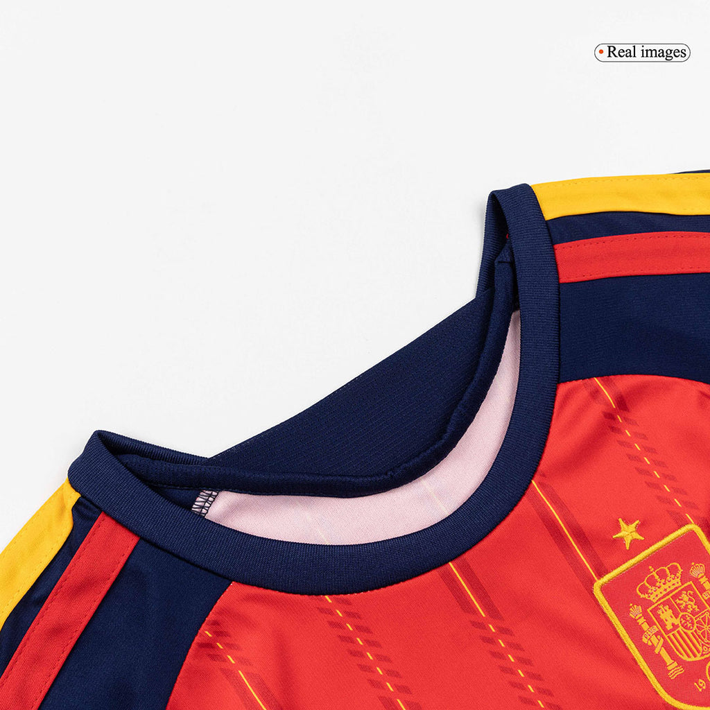 Kids Spain Home Jersey Full Kit World Cup 2026 - [Super Replica] Image 6